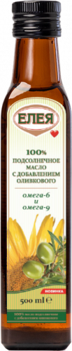 Подсолнечное оливковое  масло холодного отжима ""