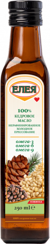 Подсолнечное масло холодного отжима "Кедровое"